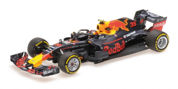 Aston Martin Red Bull Racing Tag Heuer Showcar 2018 Max Verstappen 1-43 Minichamps Limited. 350 Pcs