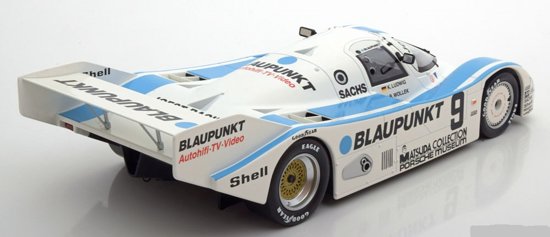 Porsche 962 C No.9, 1000km Nürburgring 1987 NR#9 Blaupunkt, 1-18 Norev Limited 1000 pcs.