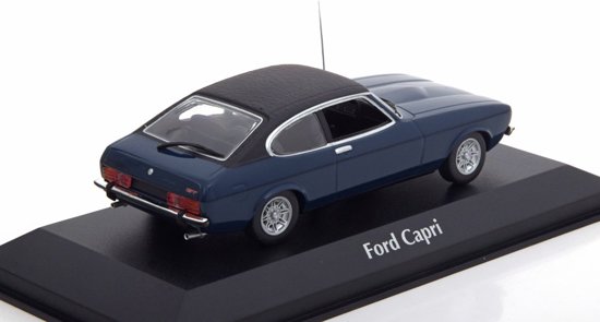 Ford Capri II 1974 Blauw 1-43 Maxichamps
