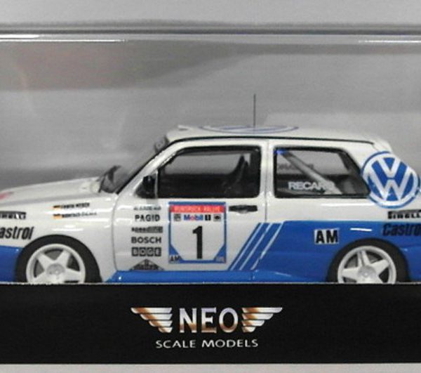 Volkswagen Rallye Golf G60 #1 Germany Rally Champions 1991 Weber/Heimer 1:43 Neo scale models