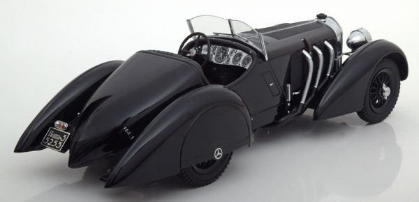 Mercedes-Benz SSK Count Trossi "de Zwarte Prins" 1930 Zwart 1-18 KK-Scale Limited 3000 pcs.