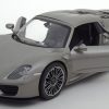 Porsche 918 Spyder Hard-top - Grijs Metallic 1:18 Welly