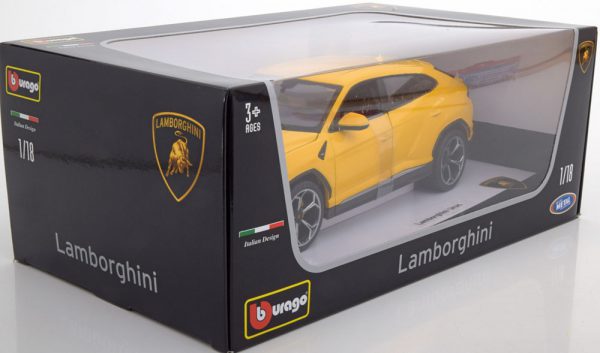 Lamborghini Urus 2018 Geel 1-18 Burago