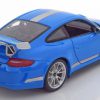 Porsche 911 GT3 RS 4.0 2011 1:18 Blauw Burago