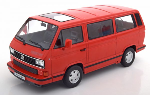 Volkswagen Bus T3 Redstar 1993 Rood 1-18 KK-Scale Limited 500 Pieces