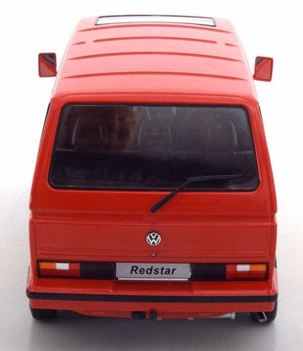 Volkswagen Bus T3 Redstar 1993 Rood 1-18 KK-Scale Limited 500 Pieces