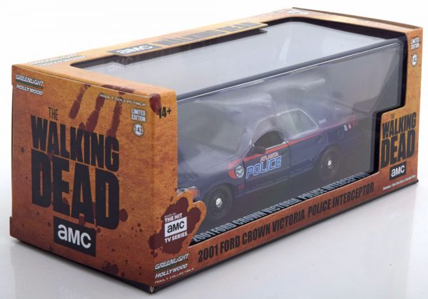 Ford Crown Victoria Police 2001 "The Walking Dead "1-43 Greenlight Collectibles