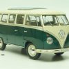 Volkswagen Microbus 1962 Groen/Wit 1:18 Welly