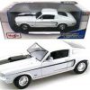 Ford Mustang GT Cobra Jet 1968 Wit 1-18 Maisto