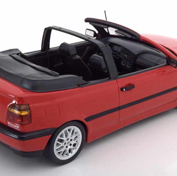 Volkswagen Golf III Cabriolet 1995 Rood 1-18 Norev