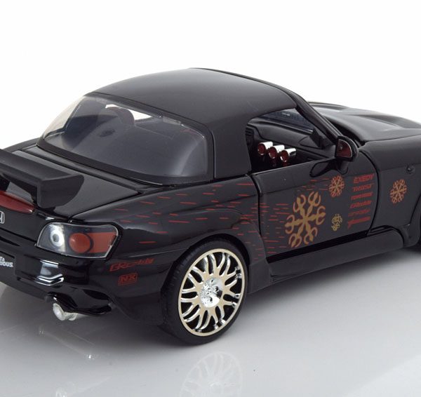 Honda S2000 Fast & Furious "Johnny 1-24 Zwart Jadatoys