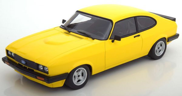 Ford Capri MKIII 3.0 1978 Geel 1-18 Minichamps Limited 350 Pieces