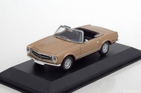 Mercedes-Benz 230 SL Pagode 1965 Goud Metallic 1-43 Maxichamps