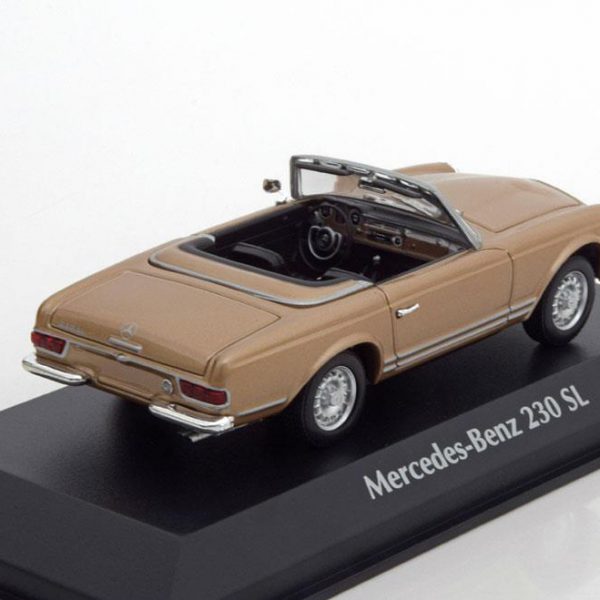 Mercedes-Benz 230 SL Pagode 1965 Goud Metallic 1-43 Maxichamps