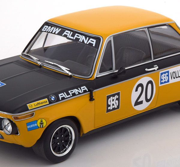 BMW 1600 BMW Alpina No.20, Sieger ETCC Salzburgring 1970 "Helmut Marko " 1-18 Minichamps - Limited 500 pcs. -