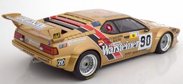 BMW M1 Gr.B No.90, 24h Le Mans 1983 "Warsteiner" Pallavicini/Winther/von Bayern 1-12 Minichamps