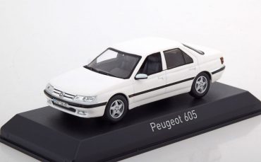 Peugeot 605 1998 Wit 1-43 Norev