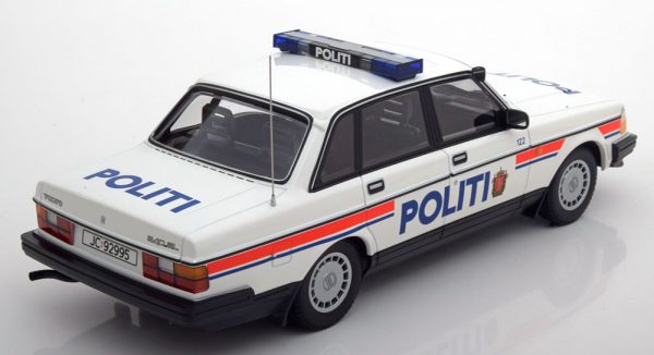 Volvo 240 GL Politi Norway 1986 Minichamps 1-18 Limited 300 Pieces