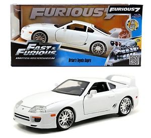 Toyota Supra Brian´s 'Fast and Furious 7' 2015 Wit 1-24 Jada Toys