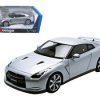 Nissan GT-R ( R35 ) 2009 Zilver 1/18 Burago