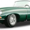 Jaguar E Type Cabrio 1961 Groen 1-18 Burago