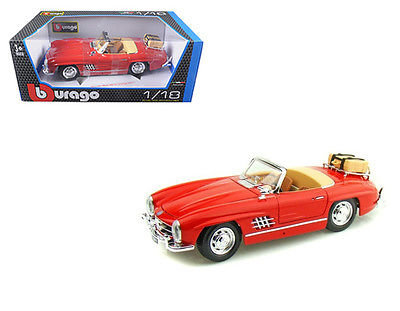 MERCEDES BENZ 300 SL Cabriolet Burago Echelle 1/18ème - Modélisme