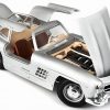 Mercedes-Benz 300 SL 1954 Zilver 1-18 Burago