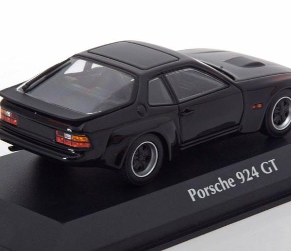 Porsche 924 Carrera GT Zwart 1981 Maxichamps 1/43