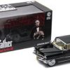 Cadillac Fleetwood Serie 60 " Film The Godfather"1972 Zwart 1-18 Greenlight Collectibles