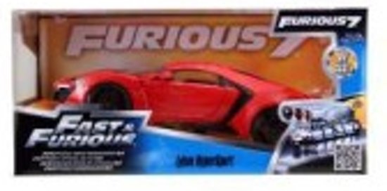 Lykan Hypersport Rood "The Fast And The Furious"1-24 Jada Toys