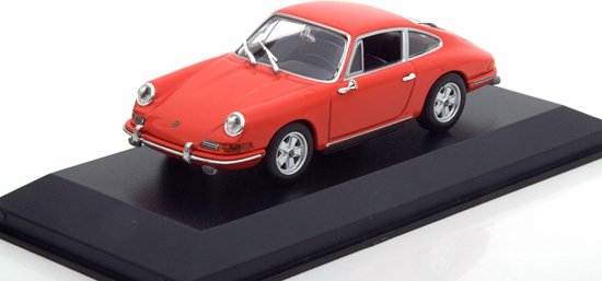 Porsche 911 S 1964 Oranje 1-43 Maxichamps