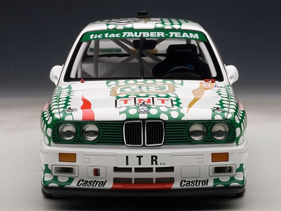 AUTOART BMW M3 DTM 1991 TIC TAC BERG #43 1:18 *Back in Stock*Nice Car