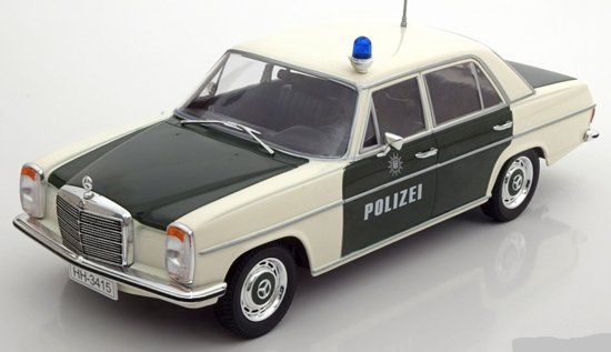 Mercedes-Benz 220/8 (W115) Polizei Groen / Wit 1-18 MCG Models Limited