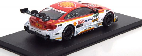 BMW M4 No.15, DTM 2017 Farfus 1-43 Wit/Rood Herpa