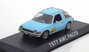AMC Pacer Light blue with flames