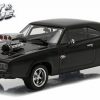 Dom's Dodge Charger R/T 1970 Zwart 1-43 Greenlight Collectibles