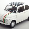 Fiat 500 L Italia 1968 wit 1-18 Solido