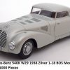 Mercedes-Benz 540K W29 1938 Zilver 1-18 BOS Models Limited 1000 Pieces