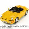 Porsche 911 (964) Speedster 1:18 GT Spirit Geel Limited 1500 Pieces