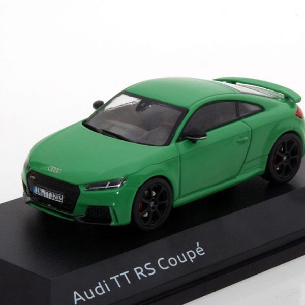Audi TT RS Coupe 2017 Groen 1-43 Iscale