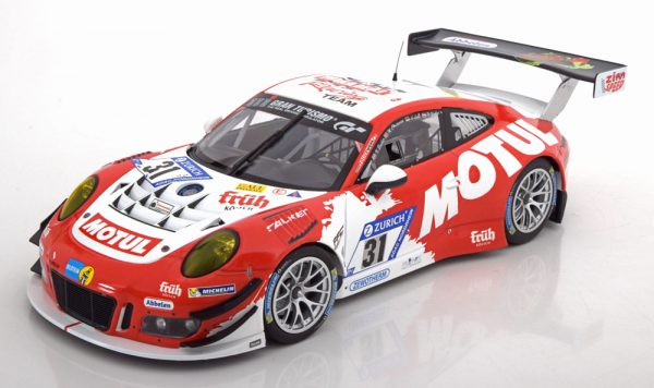 Porsche 911 GT3 R No.31, 24h Nürburgring 2017 "Frikadelli" Christensen/Bachler/Siedler/Luhr 1-18 Minichamps Limited 300 Pieces