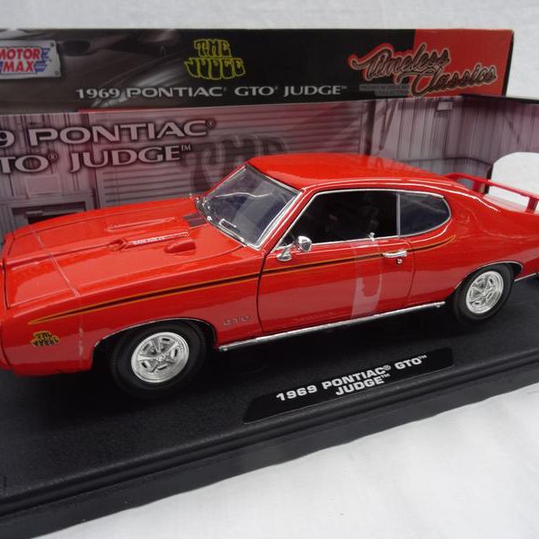 Pontiac GTO Judge 1969 Oranje 1-18 Motormax