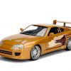 Toyota Supra "Slap Jack's" Fast and The Furious Goud 1-24 Jada Toys