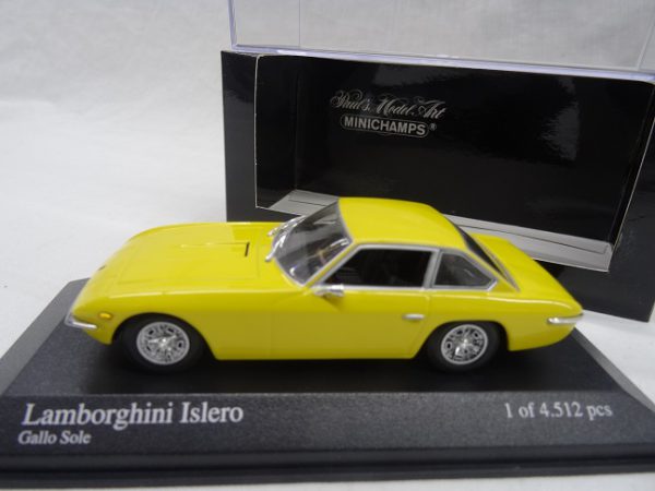 Lamborghini Islero 1968 Geel 1:43 Minichamps