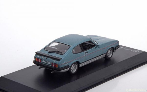 Ford Capri III 2.8 Injection Blauw Metallic 1-43 Whitebox Limited 1000 Pieces