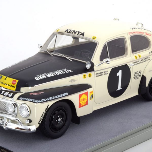 Volvo PV544 No.1, Sieger Rally East Africa 1965 Singh/Singh 1-18 Tecnomodel Limited Edition 110 pcs.