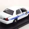 Ford Crown Victoria Police Interceptor 2003 "TV Serie MacGyver " Wit / Blauw 1-43 Greenlight Collectibles