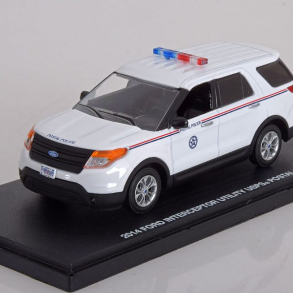 Ford Interceptor Utility USPS Postal Police 2014 1-43 Greenlight Collectibles