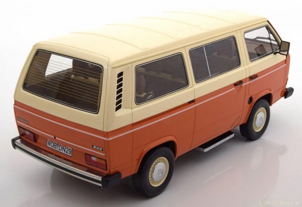 Volkswagen T3 Bus Orange/Creme 1:18 Premium Classixxs Limited 500 pcs.