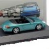 Porsche 911 (996) Carrera Cabriolet 1999 Groen Metallic 1:43 Atlas Porsche Collection